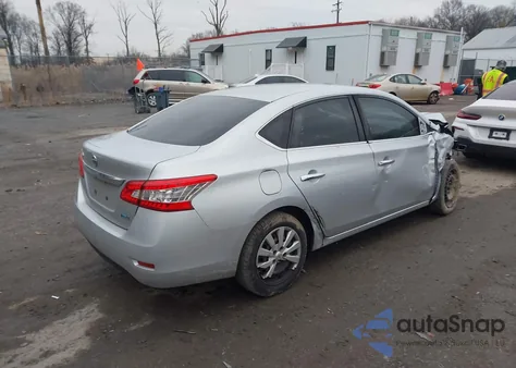 2014 Nissan Sentra S from USA, damaged, VIN 3N1AB7AP5EY205297